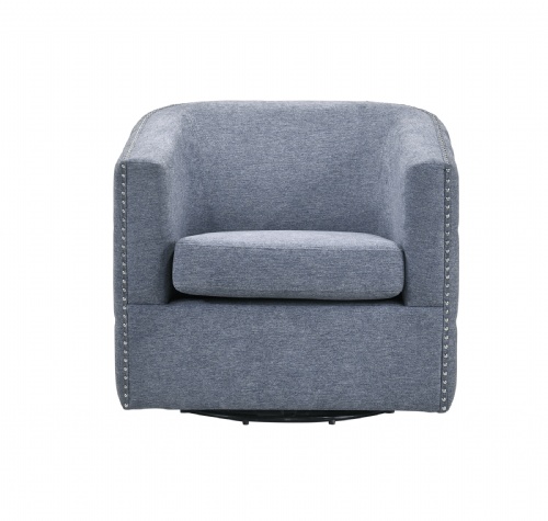 Swivel Barrel Chair